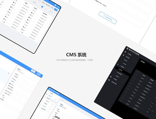 cms后臺系統設計