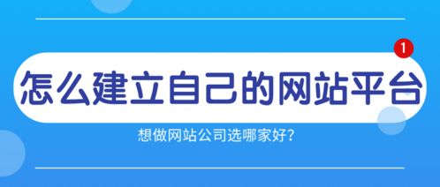 怎么建立自己的網站平臺 想做網站公司選哪家好